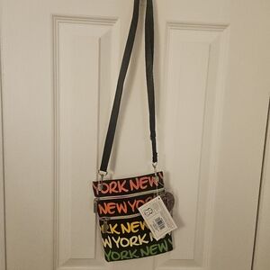 Robin Ruth NYC Graffiti Souvenir Crossbody Bag - Multi Color